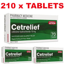 Load image into Gallery viewer, Cetrelief, Pharmacy Action (Generic Zyrtec) Cetirizine Hydrochloride 10gm