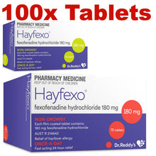 Load image into Gallery viewer, 100x Hayfexo (Fexofenadine Hydrochloride) 180mg