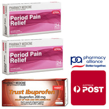 Load image into Gallery viewer, Period Pain Relief (Naprogestic Generic) Pharmacy Action