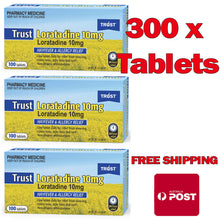 Load image into Gallery viewer, Trust Loratadine, 10mg (GENERIC CLARATYNE ALTERNATE 10MG) CLEARANCE