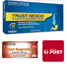 Load image into Gallery viewer, Trust Nexcid 24 Hour Heartburn Relief (Generic Nexium alternate) + BONUS