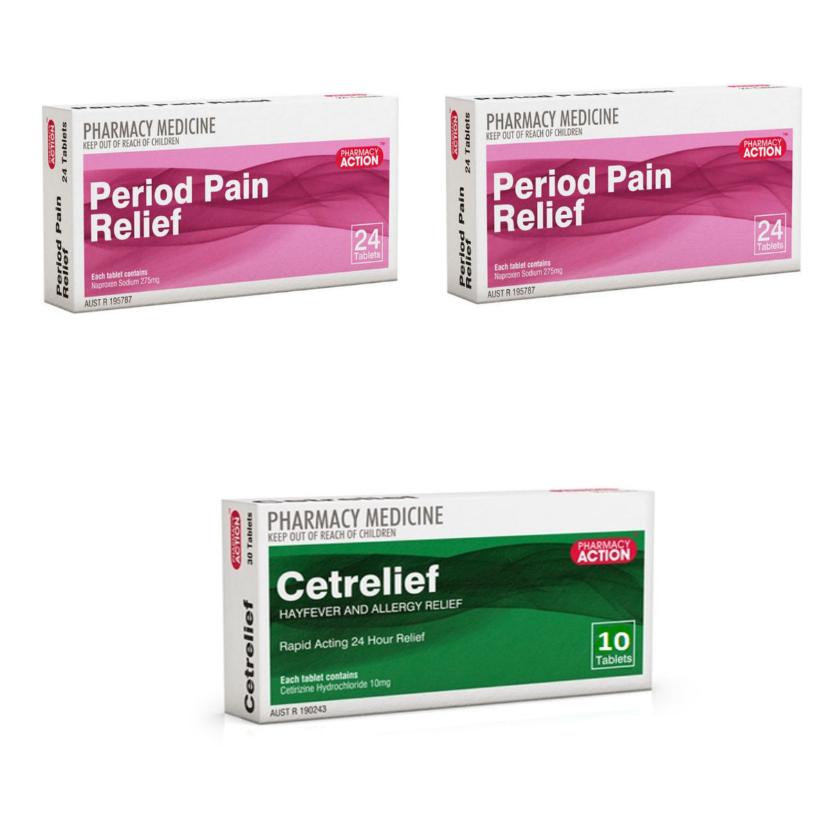Period Pain Relief (Naprogestic Generic) Pharmacy Action Allied