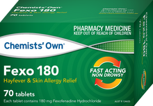 Load image into Gallery viewer, Chemists' Own Australia Day Combo / 70x Fexo 180mg + 50x Loratadine + 30x C-Zine