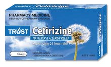 Load image into Gallery viewer, 100x Fexofenadine 180mg + 100x Cetirizine 10mg + 100x Loratadine 10mg, Black Friday Combo!
