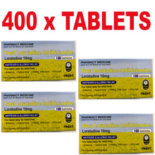 Load image into Gallery viewer, 400 x Trust Loratadine, 10mg (GENERIC CLARATYNE ALTERNATE 10MG)