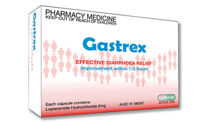 Gastrex, Loperamide Hydrochloride 2mg (Imodium Generic Alternate)