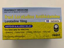 Load image into Gallery viewer, 30x Fexofenadine + 10x Cetirizine + 10x Loratadine Small Packet Combo