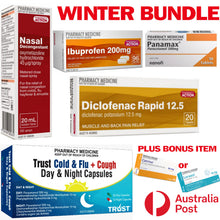 Load image into Gallery viewer, 2026 Winter - Budget Friendly - Cold &amp; Flu Season Relief Bundle

