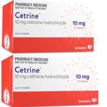 Load image into Gallery viewer, Cetirizine 10mg (Cetrine) Dr Reddy&#39;s - FINAL CLEARANCE
