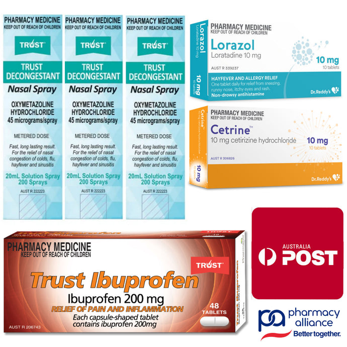 Nasal Decongestant Allergy Bundle