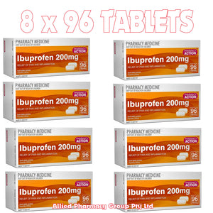 768x Ibuprofen 200mg, Pharmacy Action Pain / Inflamation Relief