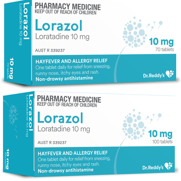 170x Loratadine 10mg (Dr Reddys Lorazol) Exp: End July 2026