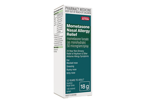 1x 140 Dose Mometasone, Nasal Spray - Pharmacy Action - Bundle