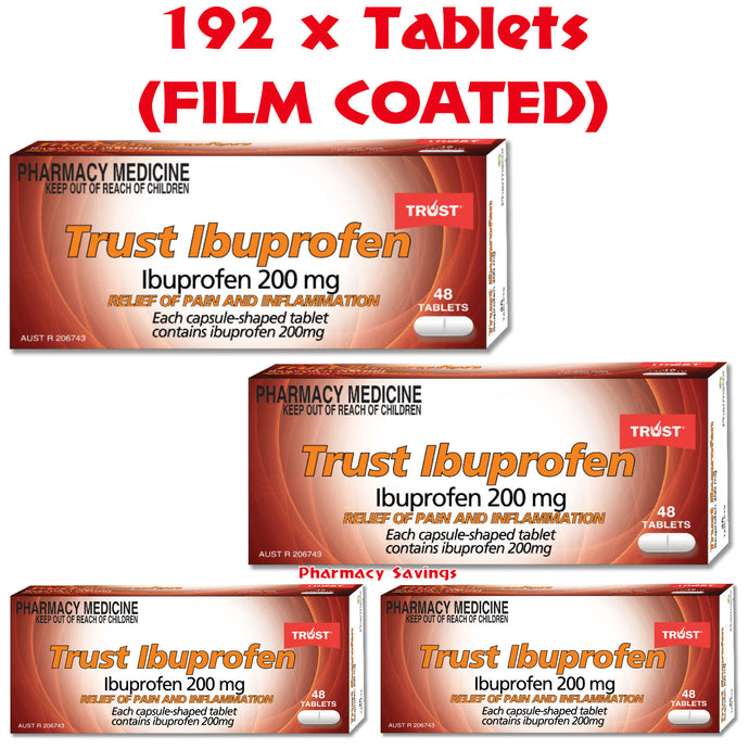Trust Iburprofen 200mg Tablets