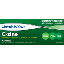 Load image into Gallery viewer, Cetirizine Clearance Page (Brands Vary) Zyrtec, Cetrine, Cetrelief, C-Zine etc
