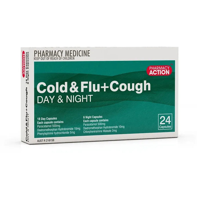 Cold and Flu + Cough (Day & Night)