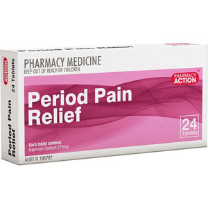Period Pain Relief (Naprogestic Generic) Pharmacy Action