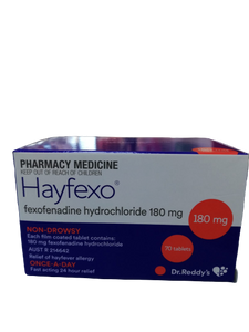 Hayfever Pack - 100x Fexofenadine + 100x Cetirizine + 100x Loratadine + 100x Paracetamol
