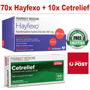 70x Hayfexo + 10x Cetrelief Combo