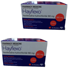 Load image into Gallery viewer, 140x HayFexo Fexofenadine 180mg + 24x Ibuprofen Tablets (Generic Nurofen Alternatives)

