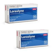 Load image into Gallery viewer, Pharmacy Action Lorastyne, Loratadine 10mg  - Select Quantity Required
