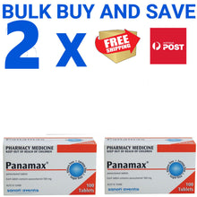 Load image into Gallery viewer, 200 x Panamax 500mg Paracetamol Tablets - Fever &amp; Pain (Generic Panadol)
