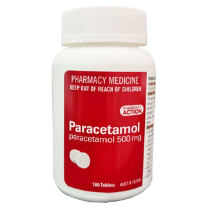 200x Trust Fexit 180 Fexofenadine 180mg + 100x Paracetamol 500mg (Generic Panadol)