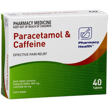Load image into Gallery viewer, 80x Paracetamol Caffeine - Pharmacy Health
